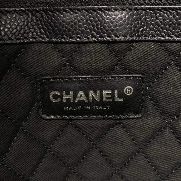 CHANEL Coco Travel Line Black Red Cream PVC Leather Tote Bag 963-073125 - Picture 14 of 14